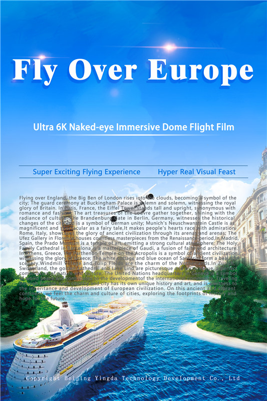 Fly Over Europe