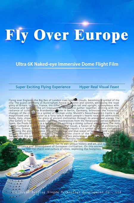 Fly Over Europe