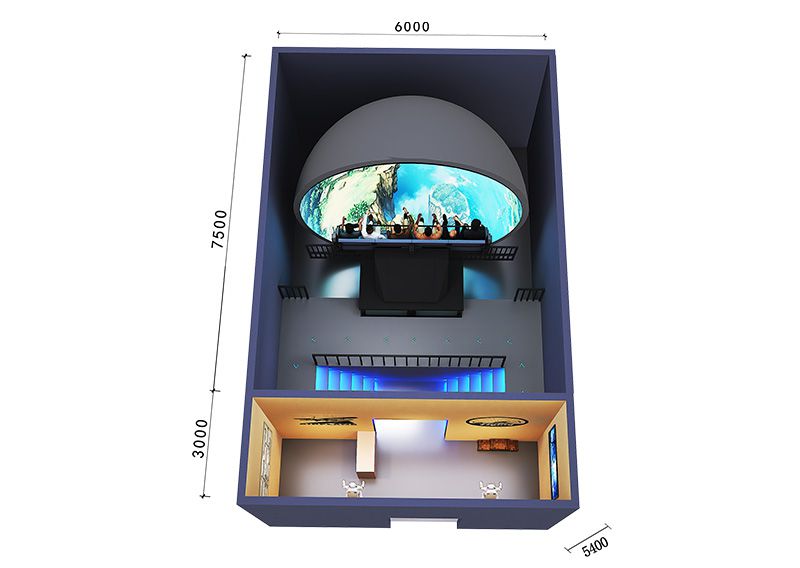 10-Person Dome Suspended Flying Theater