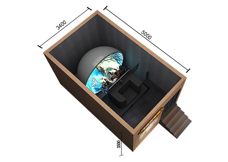 4-Person Dome Suspended Flight Cinema