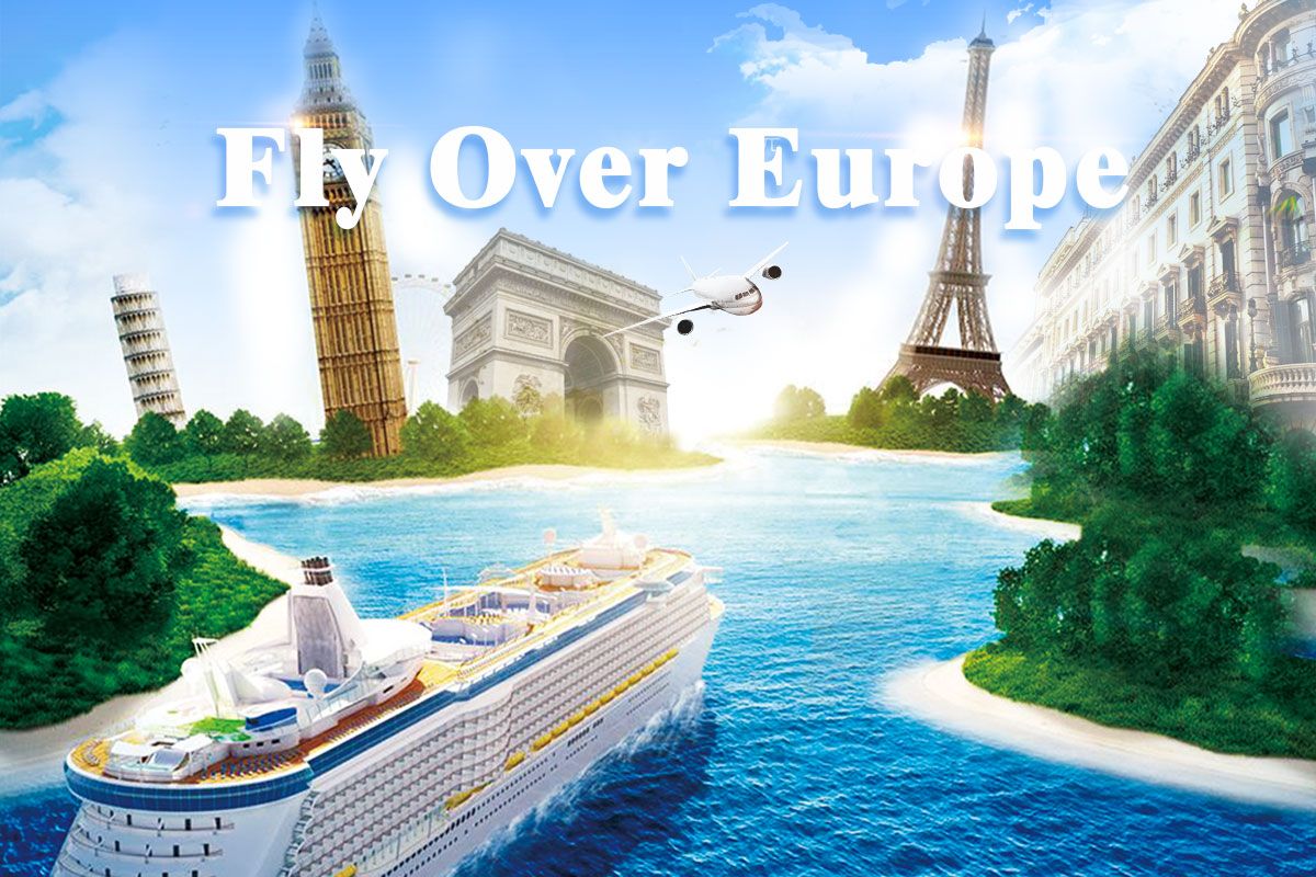 The dome flying theater of "Fly Over the World" brand is about to release a new film - "Fly Over Europe" The dome flying theater of "Fly Over the World" brand is about to release a new film - "Fly Over Europe"